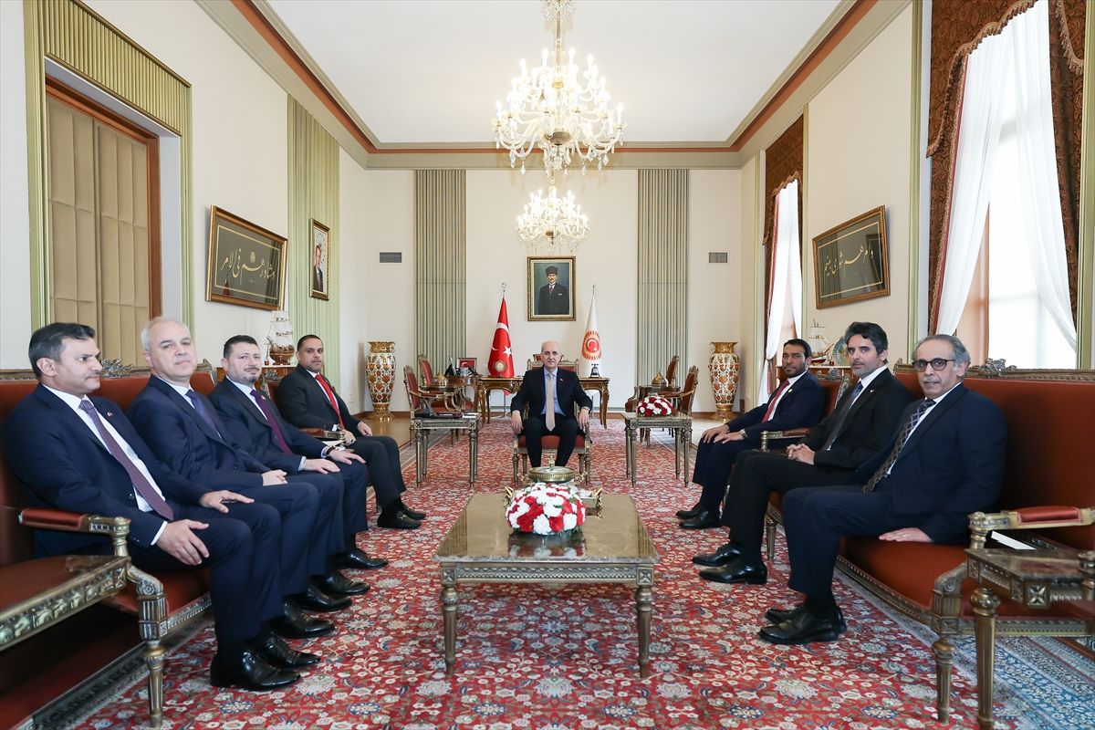 TBMM Başkanı Numan Kurtulmuş, Körfez İşbirliği Konseyi Ülkeleri ve Ürdün Büyükelçilerini Kabul Etti