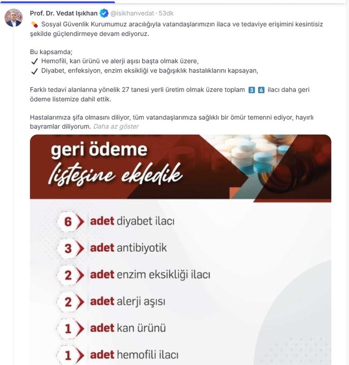 SGK’ya 27 Yerli Üretim Dahil 36 Yeni İlaç Eklendi: Tedaviye Erişim Artıyor
