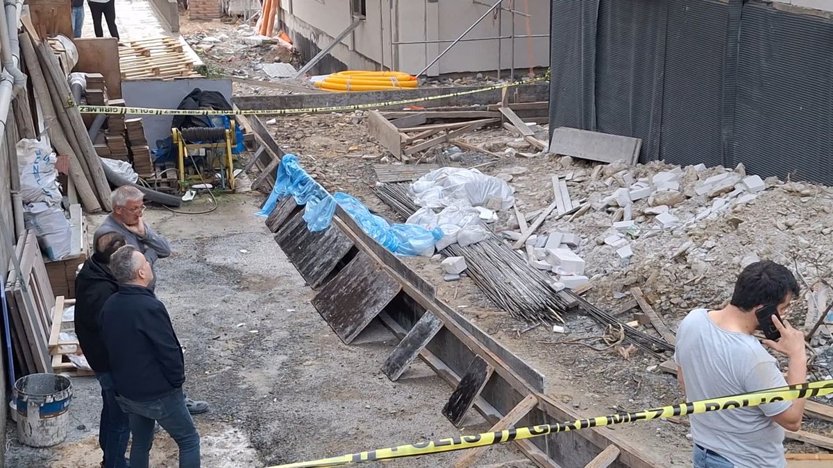 Maltepe'de İnşaatta Çekim Yaparken Düşen Şantiye Şefi Hayatını Kaybetti