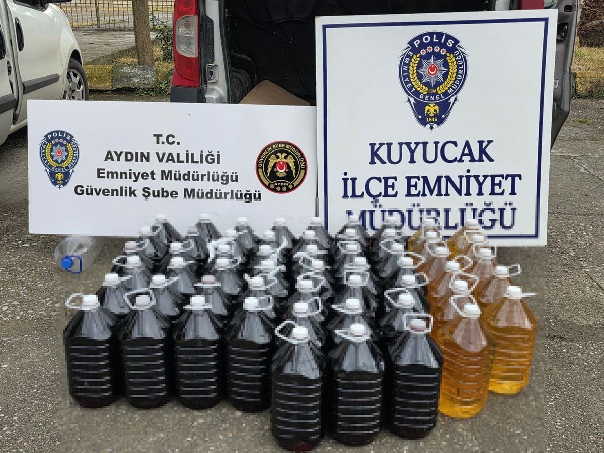 Aydın Kuyucak’ta Sahte Şarap Operasyonu: 280 Litre Ele Geçirildi, 3 Kişi Gözaltında