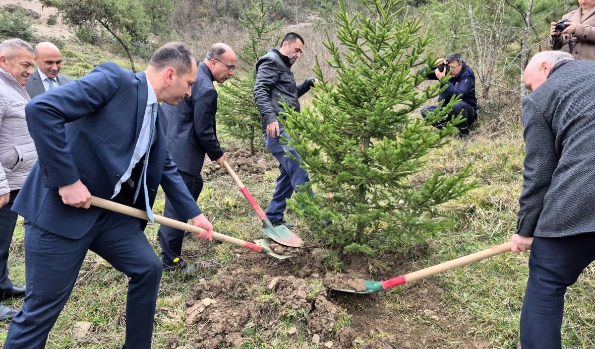 Bartın’da Hükümlülerden Anlamlı Adalet Ormanı Fidan Dikim Etkinliği