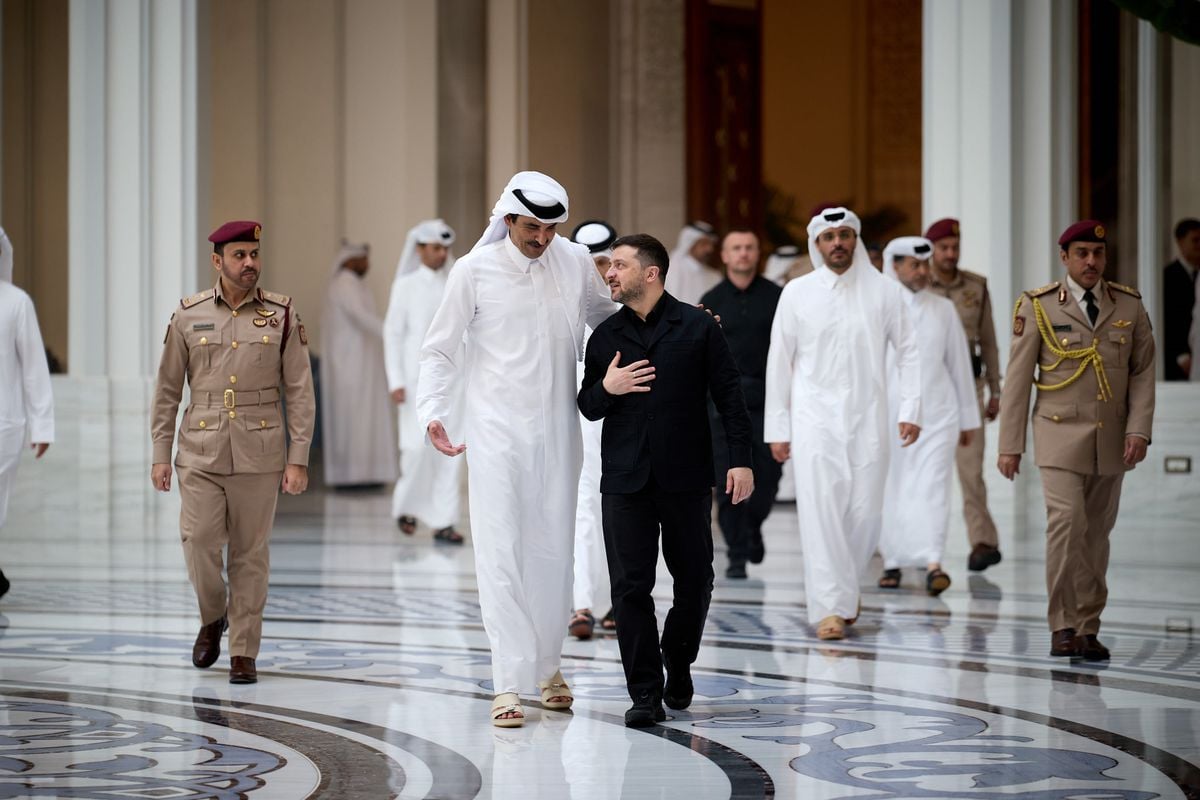 Zelenskiy ve Katar Emiri Arasında 10 Yıllık Savunma Ortaklığı Anlaşması İmzalandı