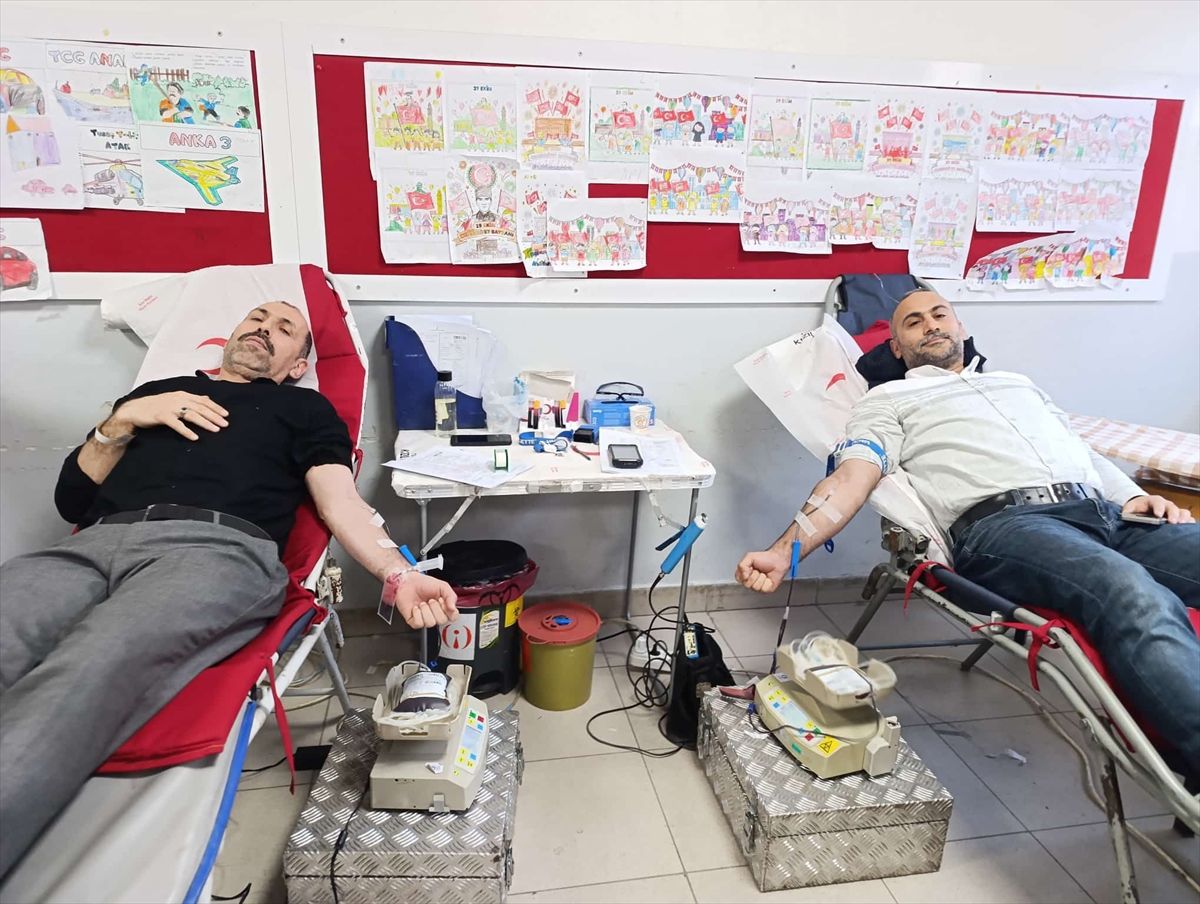 Çermik'te  Okulumda 'Kan'panya Var  Kampanyasıyla 732 Ünite Kan Bağışı Sağlandı