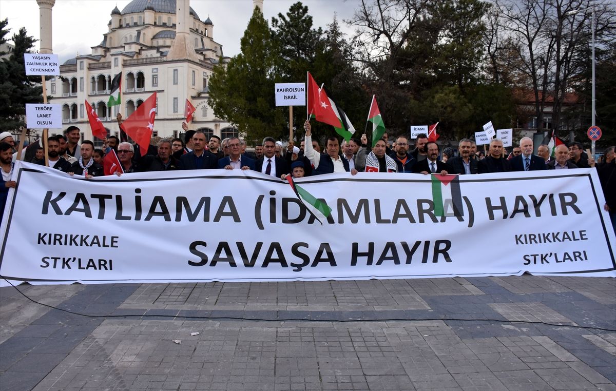 Kırıkkale’den İsrail’in Filistinli Esirlere İdam Kararına Sert Tepki: “Zulme Sessiz Kalmayacağız”