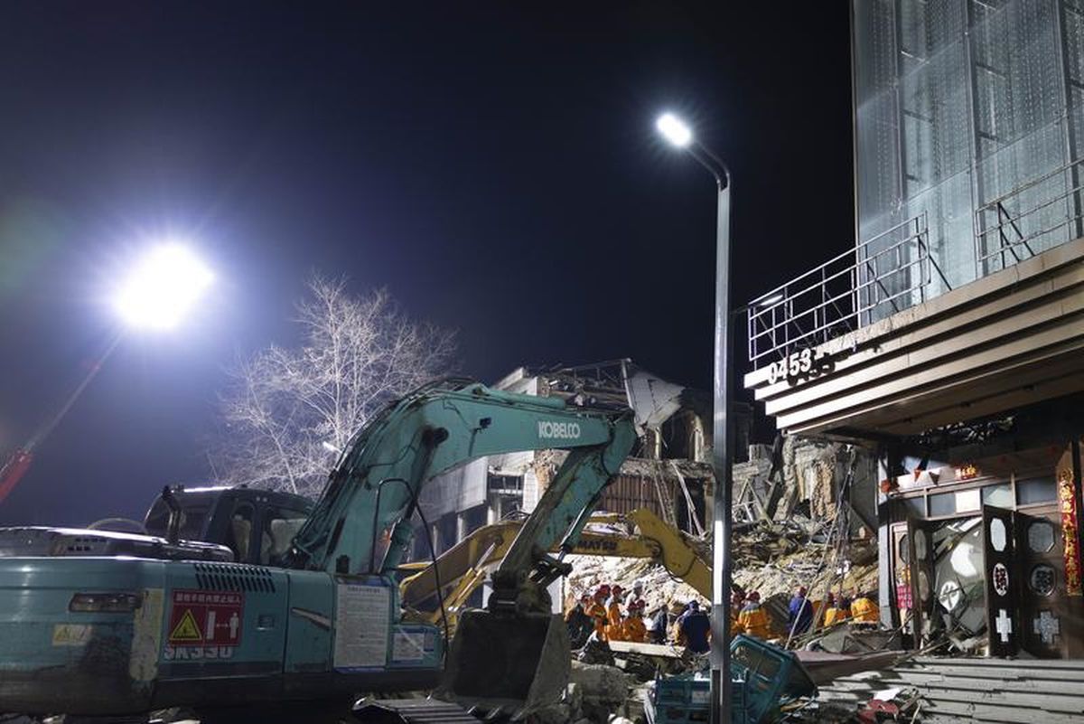 Çin’de Heilongjiang’de Bina Çökmesi Felaketi: 7 Kişi Hayatını Kaybetti