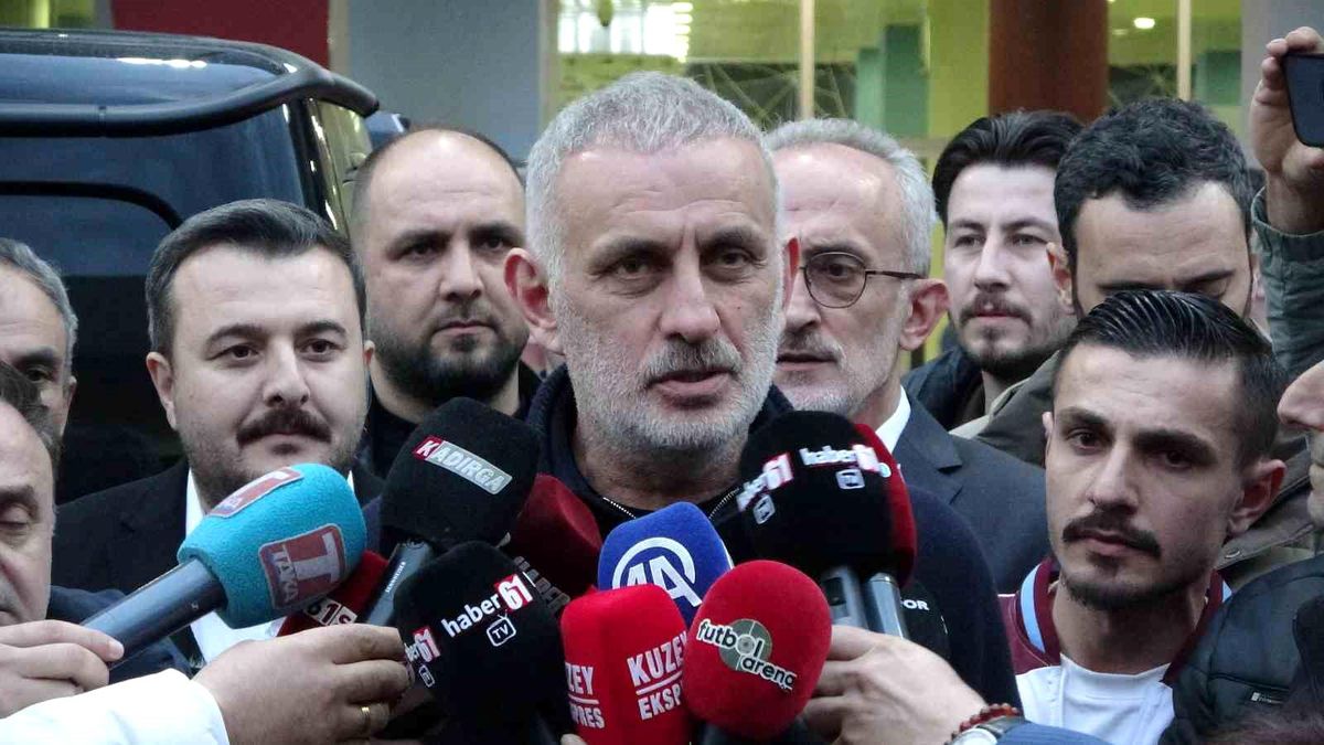 TFF Başkanı Hacıosmanoğlu'ndan Trabzonspor-Galatasaray Maçı ve Milli Takım İçin Önemli Açıklamalar