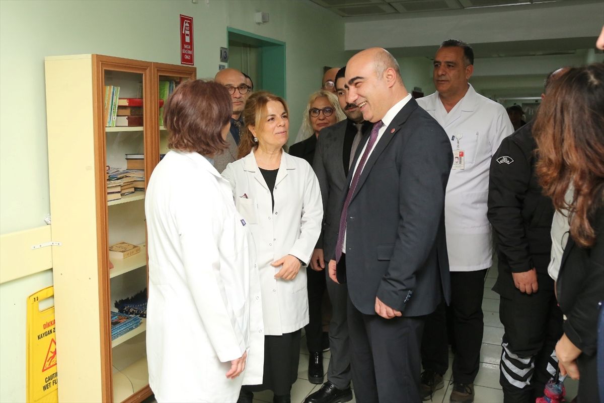 İzmir İl Sağlık Müdürü Ayhan Kul’dan Dr. Suat Seren Hastanesi’nde Kritik İnceleme ve Değerlendirme