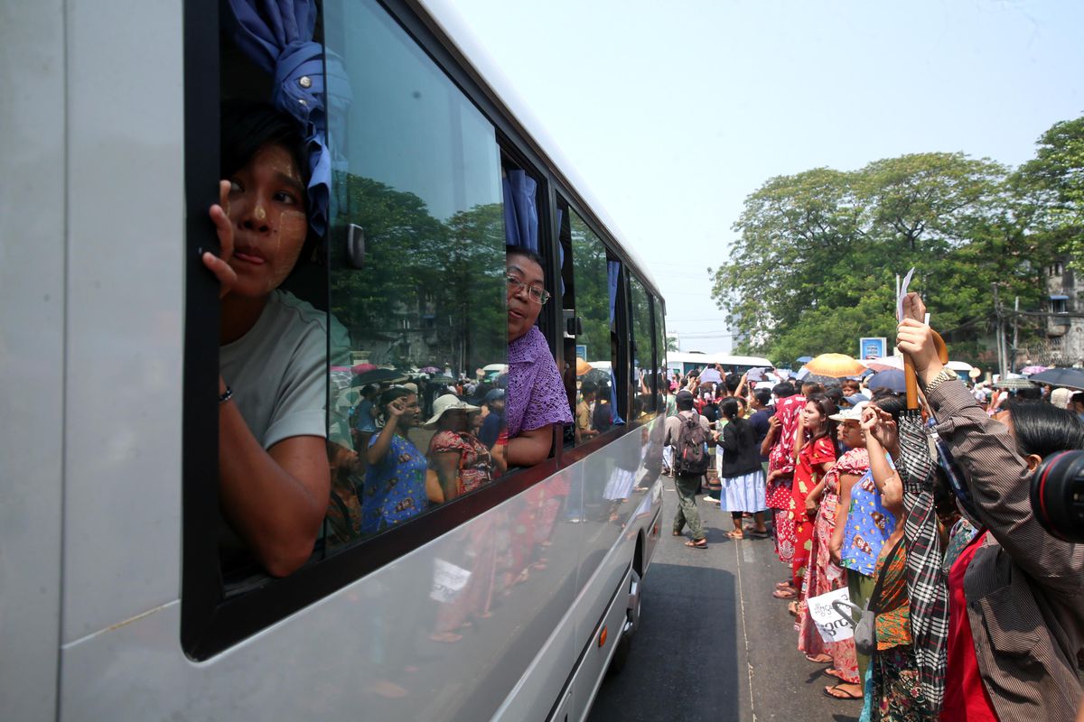 Myanmar Yeni Yılında 4.500'den Fazla Tutukluya Af ve Ceza İndirimi Yapıldı