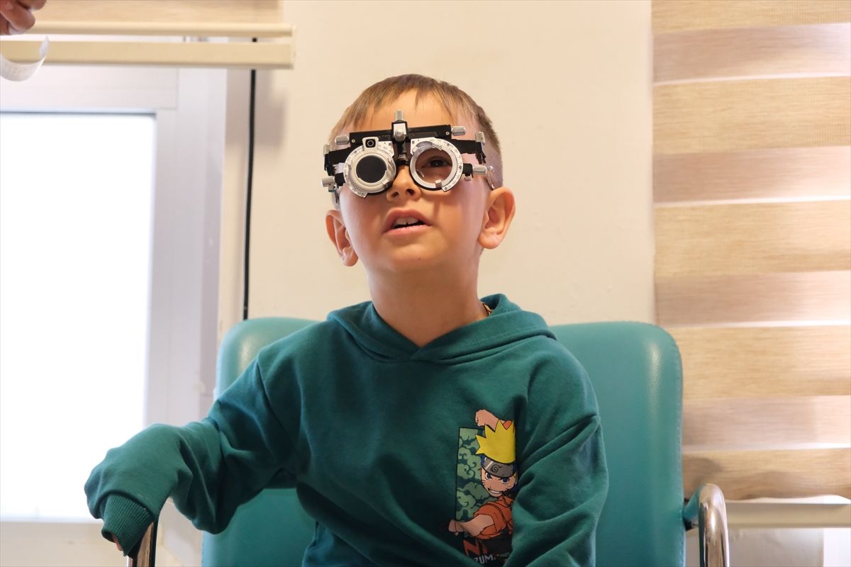 Akdağmadeni’nde 400 İlkokul Öğrencisinde Göz Taraması: 100’ünde Astigmat Belirlendi