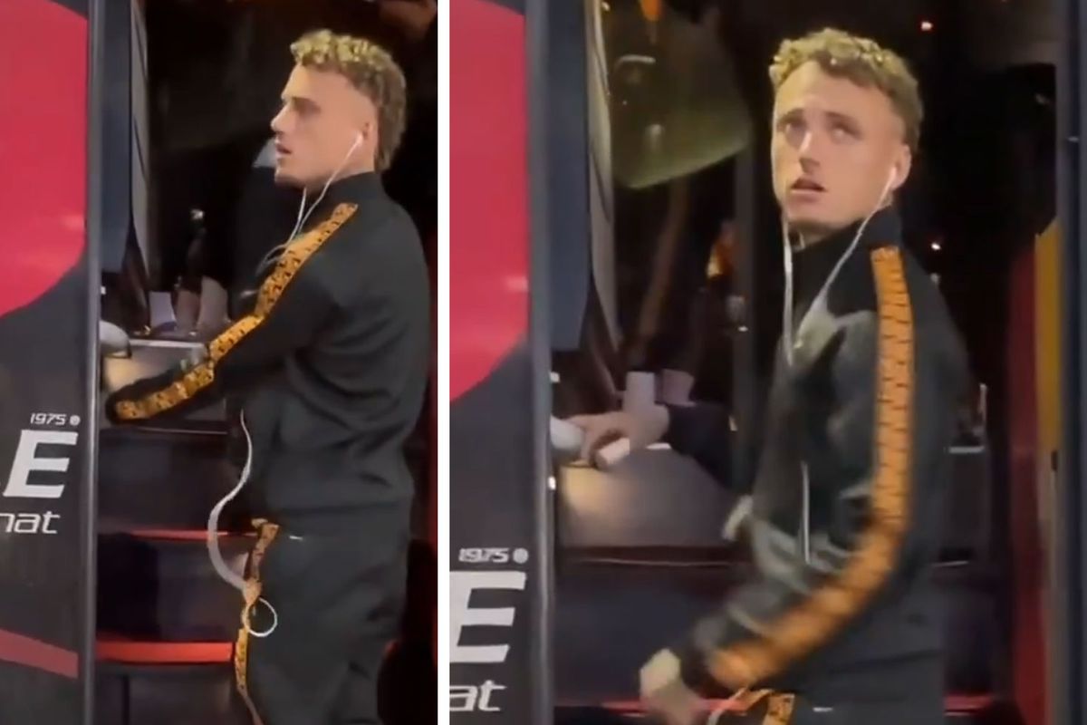 Noa Lang'ın Trabzon Havalimanında Yaşadığı Şaşkınlık Anları Sosyal Medyada Gündem Oldu