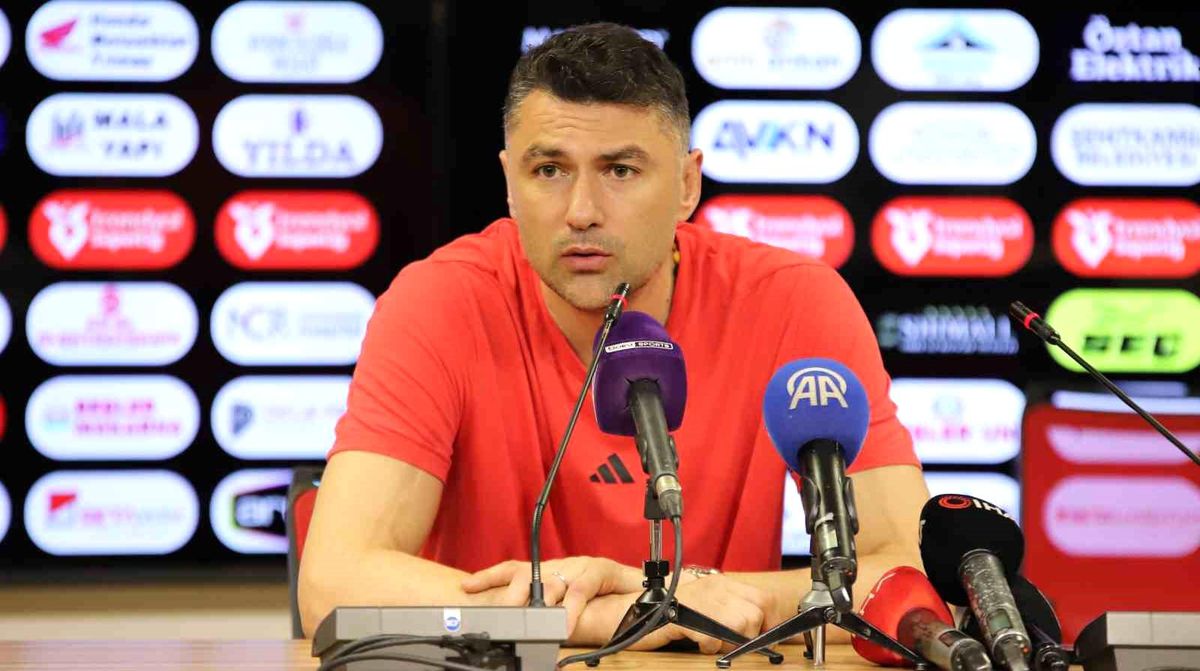 Gaziantep FK Teknik Direktörü Burak Yılmaz:  Matematiksel Olarak Ligde Kaldık 