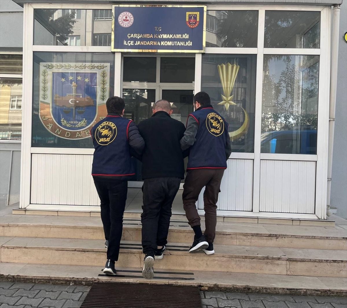 Samsun Çarşamba'da 14 Yıl 3 Ay Hapis Cezası Bulunan Firari Hükümlü Yakalandı
