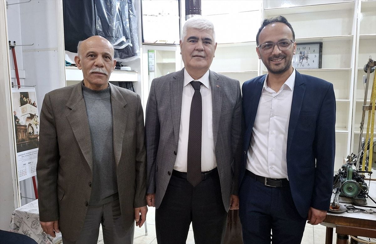 Türkiye Terziler Federasyonu Başkanı Safa Şen, Beypazarı Terzi Esnafıyla Buluştu