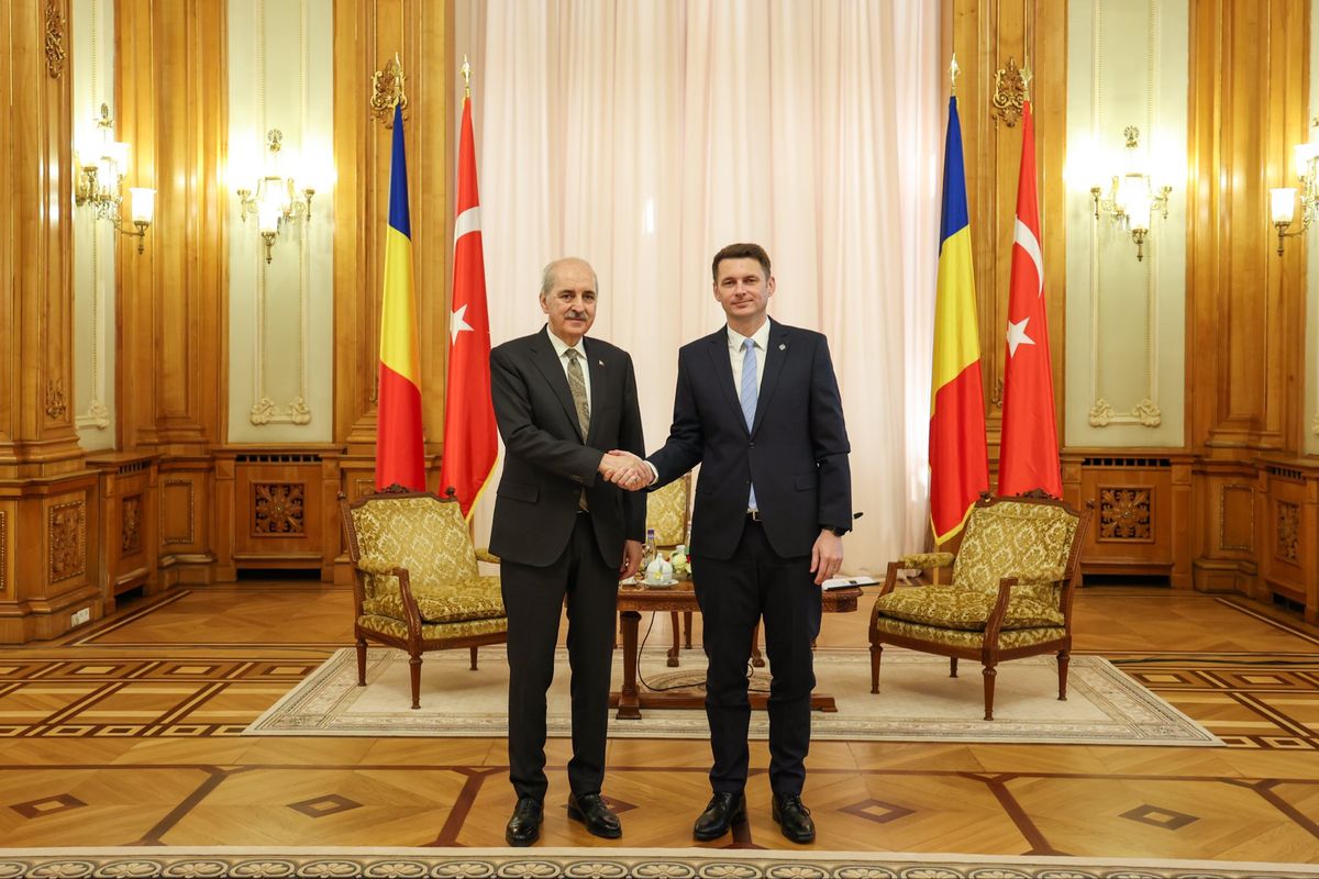 TBMM Başkanı Numan Kurtulmuş, Bükreş'te Romanya Senato Başkanı ile Stratejik İş Birliğini Güçlendirdi