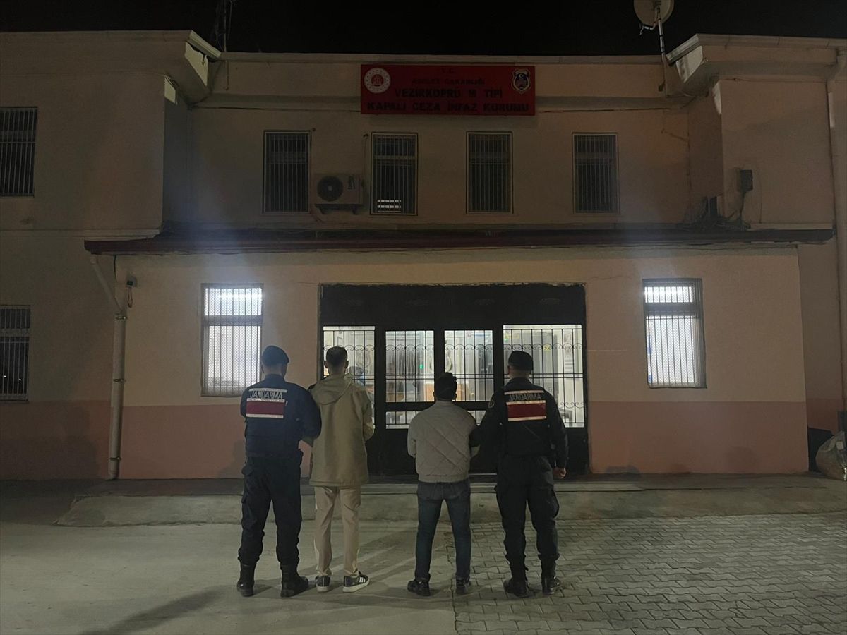 Samsun Vezirköprü’de Uyuşturucu Operasyonu: 2 Tutuklama, 3 Adli Kontrol