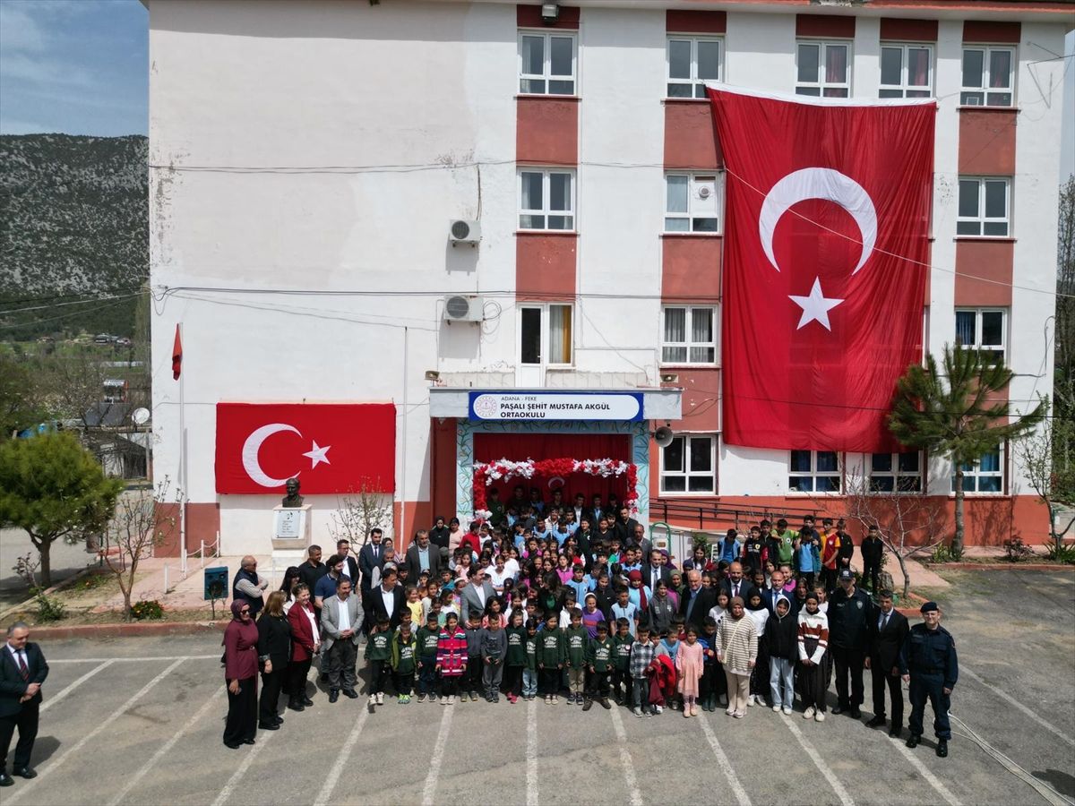 Adana’da Şehit Polis Mustafa Akgül’ün Adı Feke’deki Okula Verildi