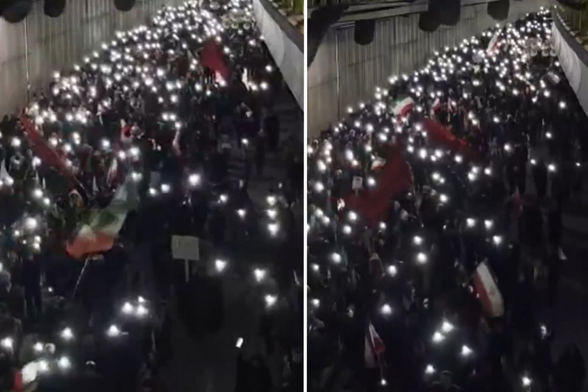 Tahran'da Yüz Binler ABD ve İsrail'i Protesto Etti:  Kahrolsun ABD  Sloganlarıyla Tarihi Gösteri
