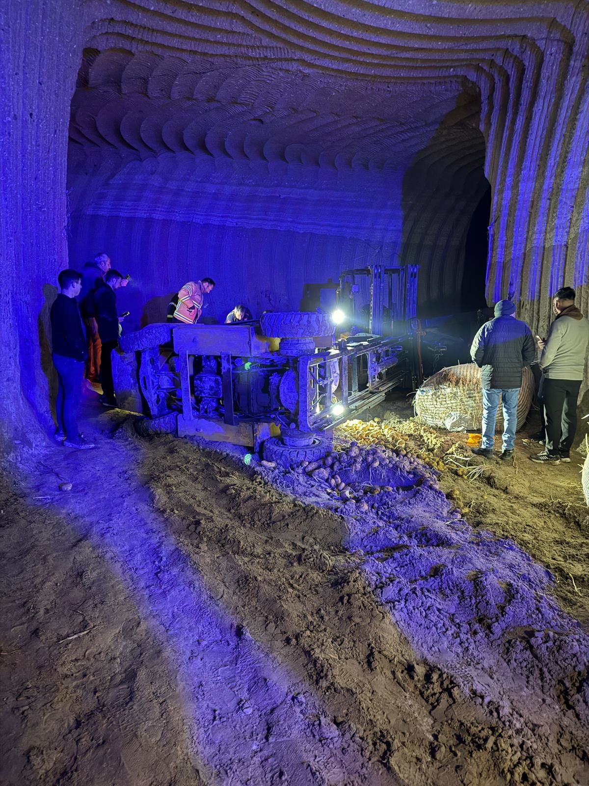 Nevşehir'de Patates Deposunda Forklift Kazası: Operatör Hayatını Kaybetti