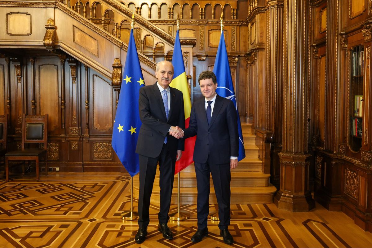 TBMM Başkanı Numan Kurtulmuş, Bükreş'te Romanya Cumhurbaşkanı Nicuşor Dan ile Kritik Görüşme Gerçekleştirdi