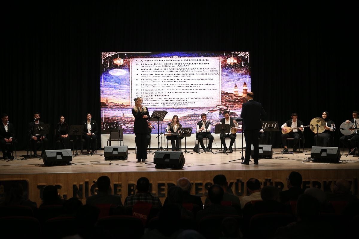 Niğde’de Ramazan Coşkusu Tasavvuf Müziği Konseriyle Taçlandı