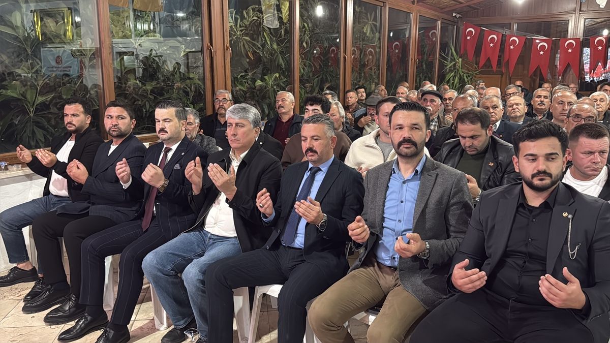 Mersin Anamur ve Bozyazı'da Alparslan Türkeş'in Vefatının 29. Yılı Anma Törenleri Düzenlendi