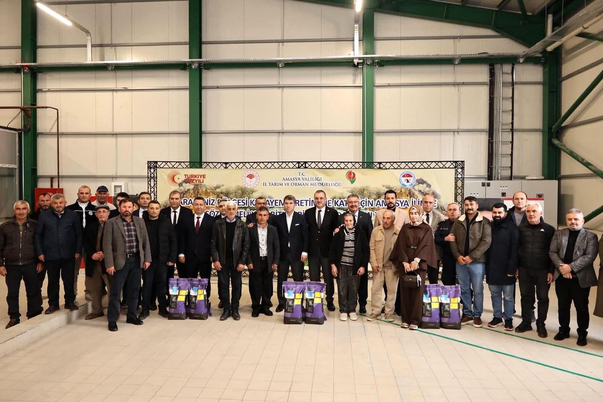 Amasya'da Çiftçilere 16 Bin Kilo Yonca Tohumu Desteği Sağlandı!